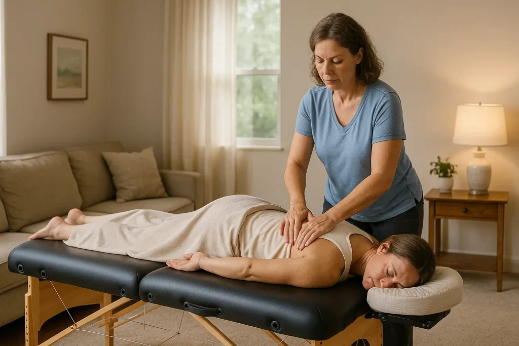 Mobile Massage for Sciatica and Hip Tension Relief